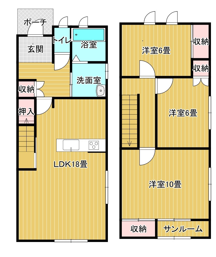 スウェート間取り図
